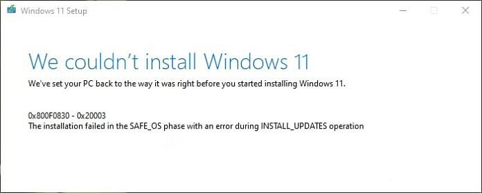 windows 11 update issues